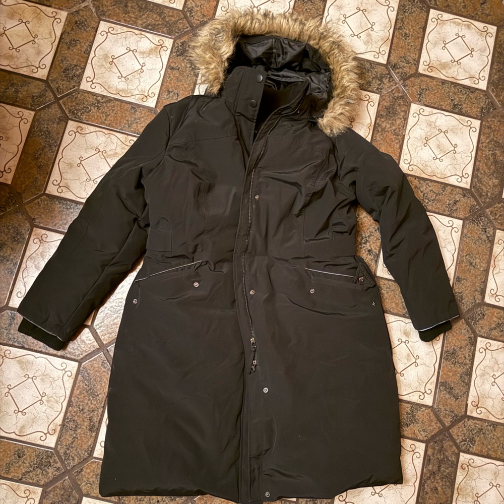 Cole Haan Black Outerwear with Blue Label
